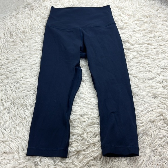 Lululemon Align™ High Rise Crop 17" True Navy - Picture 1 of 6